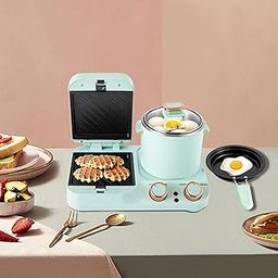Mann Mart‚Compact 3-in-1 Electric Breakfast Station: Toaster, Griddle & Steamer for Quick & Easy Meals-image-64
