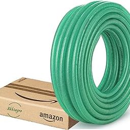 AKKIAGRO 3 layered braided hose pipe with 8 Mode Sprey Gun, Tap Connector, & Hose clamps (5 Meter)-image-33