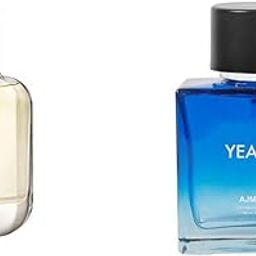 Ajmal Oud Musk Eau De Perfumee 100ML Long Lasting Scent Spray Gift For Men & Ajmal Yearn Eau De Perfume Aquatic Perfume Combo-20