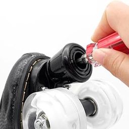 UJEAVETTE® 2X Inline Skates Roller Brakes Block Non-Slip Safety Stopper Black-image-69