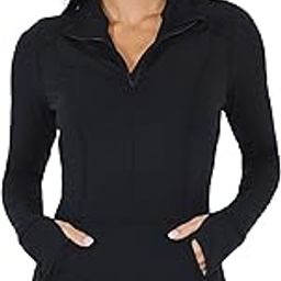 Nude Tech Half Zip Long Sleeve Jacket with Front Pockets-9