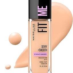 Maybelline Fit Me! Natural Full Coverage Foundation Cream For Combination Skin, Spf-18, Nude Beige 125, 30Ml, Pack Of 1-picture-13