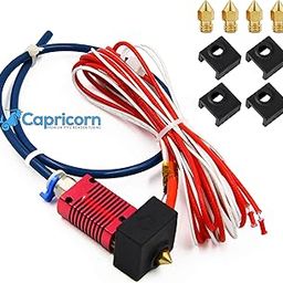 Creality Ender 3 /Pro/V2 3D Printer Assembled Extruder MK8 HotEnd Kit 24V with 0.4mm Nozzle Upgrade with Low Friction Creality-Capricorn Tubing-13
