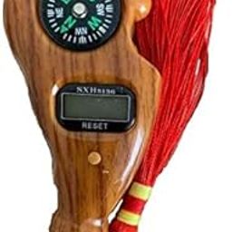 Digital Hand Tally Counter Finger Ring Counting Machine Tasbih Tasbeeh Mantra Jap Jaap Mala Misbaha Islamic Muslim Rotating Number Counter for Pooja Meditation with 5 Digit Led Screen Compass-image-55
