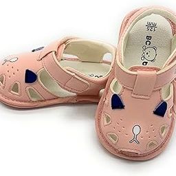 Baby Sandals, PU Leather Summer Shoes, Cute Cat Design, First Walkers for Infants and Toddlers,-image-69
