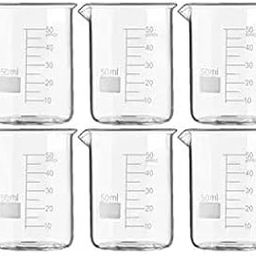 Z Glass Borosilicate Glass Beaker 50ml, (pack of 6)-image-2