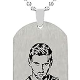 rvm jewels Sports Messi Pendant Necklace Accessory Collectible Messi Jewellery for Men and Women-picture-1
