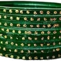 GLASS EMPIRE ZARI GLASS BANGLES SET FOR WOMEN (PACK OF 24)-image-99