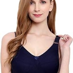 Casual Non Padded Full Coveragen Wire Free Bra for Women & Girls-image-25