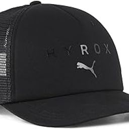 Puma Unisex-Adult, x HYROX Trucker Cap, Black, (2635601)-image-9
