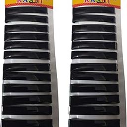 Beauty Tool Medium Size Clip For Women And Girls (Hair Accessories) | Pack Of 24 | (Black Color)-image-10