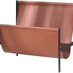 HEAVENGLOW Magazine Rack Decoration Desktop Magazine Holder for Nursery Standing Office brown-image-64