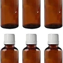 Mkd2 Rise Empty Amber Glass Bottles 10 ml (Set of 6) with Leak Proof Euro Dropper White Cap. Ideal to Store Essential Oils, Fragrances, Medicines, DIY Perfumes, Homeopathy & Refillable-image-90