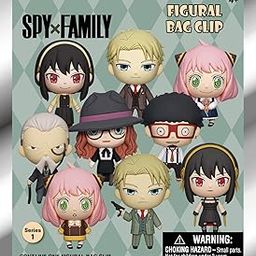 Monogram International Spy x Family 3D Foam Bag Clip Series 1-picture-1