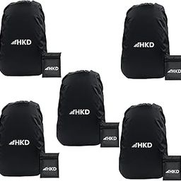 HKD GROUP Rain Cover for Backpack Travel Essentials Rain Cover for Bag Backpack Rain Cover Travel Accessories Bag Rain Cover Waterproof Dustproof for All Bag Sizes Upto 45L Rain Cover Bag (Pack of 5)-image-75