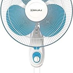 Bajaj Frore Neo 400 MM Wall Mount Fan | Wall Fan For Kitchen & Home | Smooth Oscillation | 100% Copper Motor | High Air Delivery | 3-Speed Control | Rust Free | 2-Yrs Warranty 【Blue】-28
