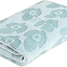 ENRICH HOMES Bath Towels for Women Large Size, Absorbent Microfiber Bath Towel, 550 GSM, 2X Softer Than Cotton Towels, Quick Dry, Luxury Towel for Bath, Spa, and Travel, 140x70cm, Flower Green-image-22