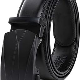Genuine Leather Belt for Men with Autolock Buckle - Micro Adjustable Belt Fit Everywhere | Formal & Casual | Elegant Gift Box-picture-37