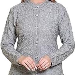 Winter wear Acrylic Lady Cardigan/Sweater for Casual and Evening outings-image-25