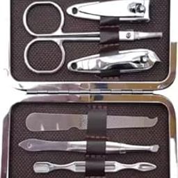 Manicure Pedicure Set Nail Clippers Kit of 16Pcs, Stainless Steel Professional Grooming Kit, Facial & Hand & Foot Beauty Set, Nail Cutter Tools with Luxurious Travel Case-image-101