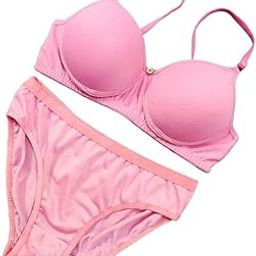 Women's Cotton Light Padded Non-Wired Bra and Panty Set-picture-2