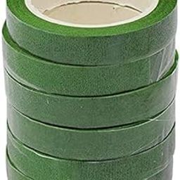 ProKart Premium Flower Making Green Floral Tape 12mm (Green, Pack of 6 Rolls)-16