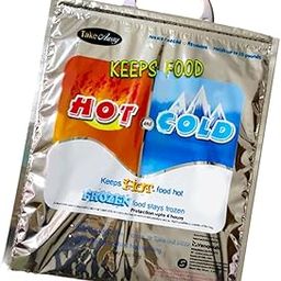 Hot and Cold Small Bag for Food Storage, Reusable Thermal Aluminium Foil (3 Layer Protection, Size – 35 x 30 cm)-image-8