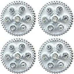 Ani Accessories 8 Pcs Round Diamonds Shank Button for Clothes Double Breasted Coat Blazer Suit Bandhgala Sherwani White-image-21