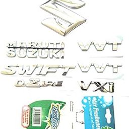 KarGide Car Monogram Symbol Wrap Decal Sticker Emblem Badge Logo Rear Kit 399 with Perfume Compatible with Swift D-ZIRE 2008-2017-image-23