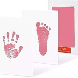 BabyHand Print and Footprint DIY kit for Boys and Girls-image-10