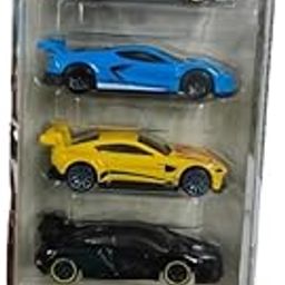 Hot Wheels Car 2024 HW Motor Show Pack of 5 (17 Acura NSX, Corvette C8 R, Aston Martin Vantage GTE, Mclaren, 20 Jaguar F-Type) Multi - Color-25
