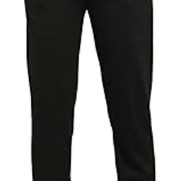 Women's Regular Fit Cotton Blend Joggers - Comfortable and Stylish Loungewear for Women, Soft and Breathable Jogging Pants, Black-picture-14