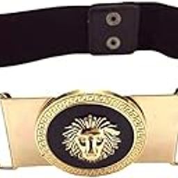 Women's Faux Leather Waist Belt (Pack Of 1) (SYGA_Black With Gold Buckle)-image-19