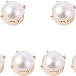 ™ 6Pcs Button Covers Trendy Cufflinks for Formal Ceremony Valentines Day Gifts Gold | Cufflinks | Mens Jewelry-image-87