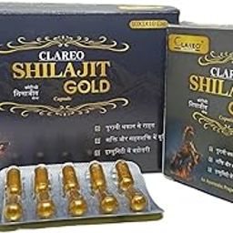 CLAREO Shilajit Gold Ayurvedic Capsules, 500mg, Pack of 10, Energy & Immunity Booster-11