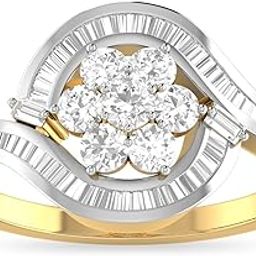 pc jeweller The Gardenia 18KT Yellow Gold & Diamond Rings-picture-9