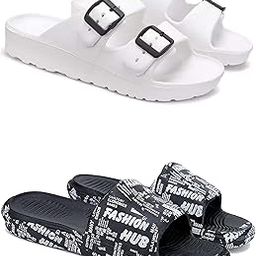 Men's Sandals | Lightweight Wear| Stylish & Easy to Wear For Men's PCV-SAN-(2-COMBO)-3113-3103-image-95