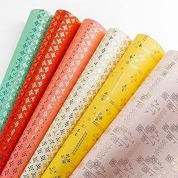 Birch & Co. Gift Wrapping Paper Sheet - Gift Paper - Gift Wrap Roll - Gift Papers Sheets - Gift Packing Materials - Premium Design Paper Sheet For Gift Packing, Mix, Pack Of 6, Assorted-picture-10