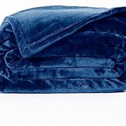 Premium AC Blanket for Summer Double Bed 220x240 cm – Lightweight, Ultra-Soft, Breathable Comforter/Dohar/Quilt – Cobalt Blue – House of Abrazo-image-87