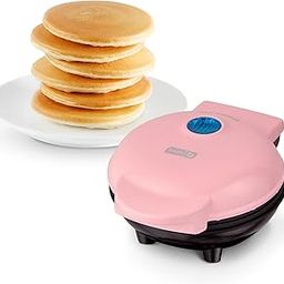 Dash DMS001PK Mini Maker Electric Round Griddle for Individual Pancakes, Cookies, Eggs & other on the go Breakfast, Lunch & Snacks, with Indicator Light + Included Recipe Book, Pink-6