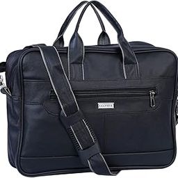 Premium Office Bag for Men and Women, Spacious Laptop Briefcase with Multiple Compartments, Water-Resistant Leather, Adjustable Shoulder Strap, Sleek and Professional Design, Business, and Travel-image-67