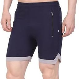 Shorts for Men with Zipper Pockets & Knee Design/Men's Outdoor Quick Dry Lightweight Sports Shorts Zipper Pockets-image-33