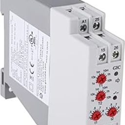 GIC 2AADT5 Multi Function Timer Relay 0.1sec - 10hrs, Screw, DPDT, 24-240 VAC/DC-image-33