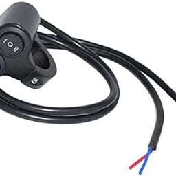 VermsBikers Motorcycle Handlebar Switch- Waterproof Dual Control 1 Way/2-Way Button for Fog-Lamps, Headlight, etc pack of 1-10
