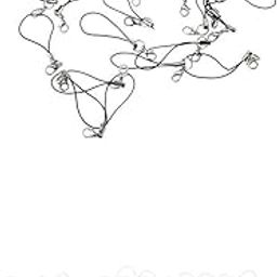 MERISHOPP 40Pcs Diy Mobile Cellphone Keychain Lanyard Charms Diy Rope Black+White|Cell Phones & Accessories | Cell Phone Accessories | Straps & Charms-image-46