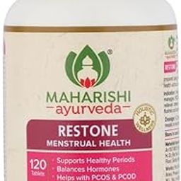 Maharishi Ayurveda PCOD PCOS supplements for Women Restone Tablets | Supports Healthy Periods, Balances Hormones, Natural Herbal Suppliment | 120 Tablets Pack of 1-29