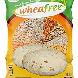 Wheafree Multigrain Gluten Free Atta (5Kg) (Pack of 1) | Soya Free | Lactose Free | Easy to Digest | Suitable for Celiacs | Healthy and Tasty | Vegetarian-12