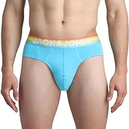 jack & jones Men's Cotton Classic Regular Solid Briefs-picture-29