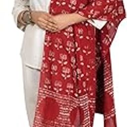 Women's Cotton Stole Tye&Dye Dupatta(ST-55FLWR)-26