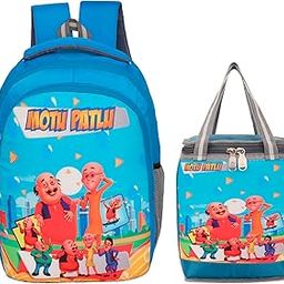 Combo pack of 2 spiderman School bag & Lunch bags Branded Tution Carry on Tote Nursery kids bag 1st to 5th std 30 L Backpack Tiffin bag-image-70